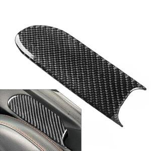 현대 벨로스터 N 2019 2020 2023용 LHD 차량 내부 핸드브레이크 베이스 패널 커버 트림 카본 파이버 패턴