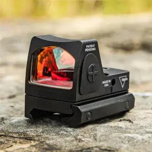 RMR 도트 사이트 에어소프트 조절 광학 전술 밝기