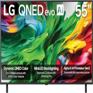 LG 55인치 클래스 QNED evo AI QNED85A 시리즈 미니 LED 4K 스마트 TV 사운드 HDR10 슈퍼 업스케일링 영화
