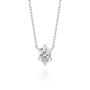 [스타필드 하남 미니골드]14K [DIA-1캐럿] 클래식 6프롱 목걸이MNS02797