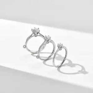 [스타필드 하남 미니골드]14K [DIA-3부] 클래식 6프롱 반지 MRM05263