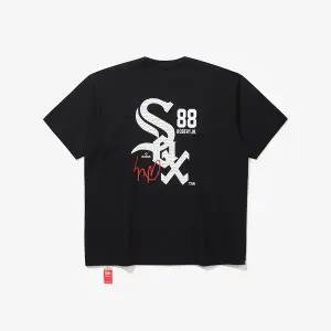 [뉴에라](광주신세계)MLB 시카고 화이트삭스 플레이어 시그니처 티셔츠 블랙 15147527