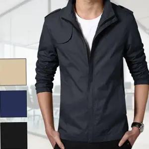 남성 하이넥 자켓 캐주얼 바람막이 간절기 남성 점퍼 자켓 생활 아우터 상의