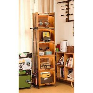 받침대 홀더 매장용 낚시 자동차 선반대 선상 거치대 원목 보관 낚싯대 A형 지지대