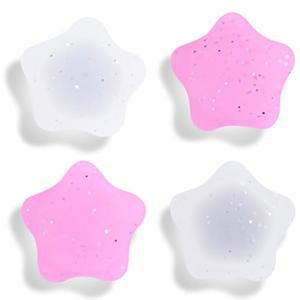 나나니노 실리콘 조이콘 엄지 그립 캡, 닌텐도 스위치 /OLED / 라이트, 4PCS와 호환되는 소프트 조이스틱 커버 캡 - 별점