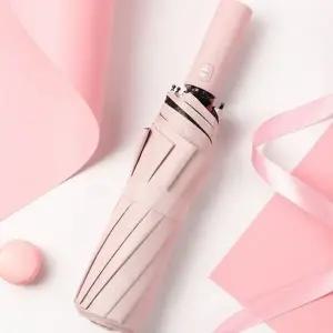 3단 우산 심플 암막 여성 전자동 우산 겸용 휴대용 우양산