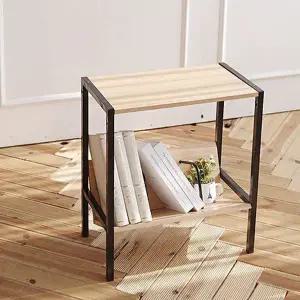 선반 다용도 테이블 장 사이드 선반 낮은 원룸 원목 수납장 소파 침대 보조 협탁 방미 책상