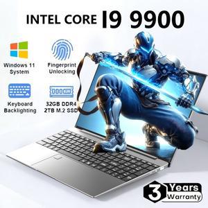 노트북 컴퓨터 윈도우 11 프로 인텔 코어 i9 9900 2026 게이밍 PC 32GB DDR4 2048GB 1TB SSD 1920*1080 오