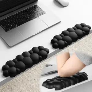 책상용 라보리오 엘보우 패드 2팩 L자형 책상 가장자리 팔걸이 클라우드 손목 받침대 미끄럼 방지 메모리