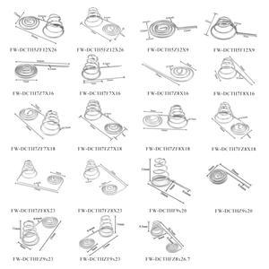 Fie 원격제어 배터리 스프링 AA 니켈 와이어 PS5 게임 콘솔 용 양극  음극