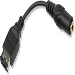 GBA 게임보이 어드밴스 SP 이어폰 어댑터 블랙(GBA SP에서 표준 사용 가능)