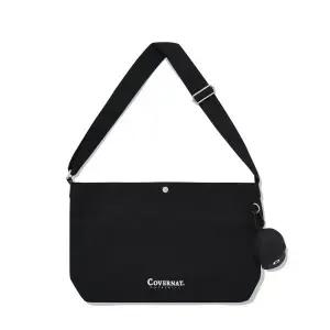커버낫 COVERNAT 캔버스 크로스백 블랙 CO2300EC09BK 136062