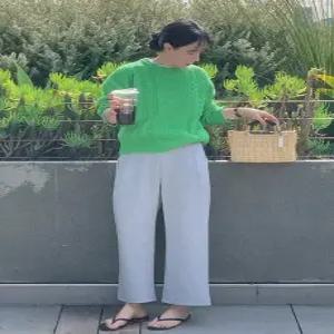 데일리 쿠션 핀턱 밴딩 팬츠 (4color)