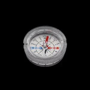 4cm 한글방위 투명 나침반 자석 전기실험 초등과학 축