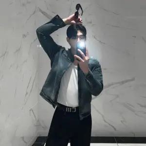 남성용 청 빈티지 가을 청자켓 워싱 숏 재킷 루즈핏 탑 시크 코트 원픽3