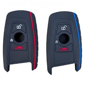 실리콘 키 케이스 커버 홀더 키체인 F10 F20 F30 F80 X3 F25 F26 X4 M BMW 호환 시리즈 1 5 3 액세서리 자