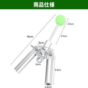 KOMCLUB Dupated 부품 분할 폴 고정 각도 조절 가능 TARP 스테인레스 스틸 경량 2극 텐트텐트 랜턴 구멍용