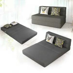 접이식소파 의자 미니 폴딩 쇼파식 쇼파베드 2인용 베드 소파 침대