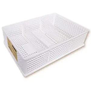 칸막이 메쉬 바스켓 2호 회사 정리/칸칸/바구니/수납/함/보관/케이스/분리형/구분/소품/정돈/주방/욕실