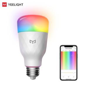 Yeelight 스마트 LED 전구 W3 컬러 YLDP005 조명 홈 무선 블루투스 와이파이 제어 RGBW 램프 허브 불필요