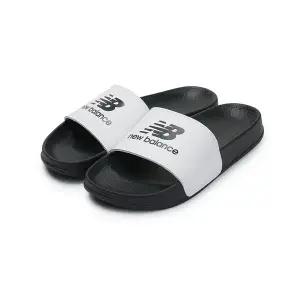 [뉴발란스] 50 슬라이드 스포츠 샌들 D 슬리퍼 화이트블랙 SUF050W2-D