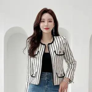 금찌 로세린 스트라이프 자켓 JK7727