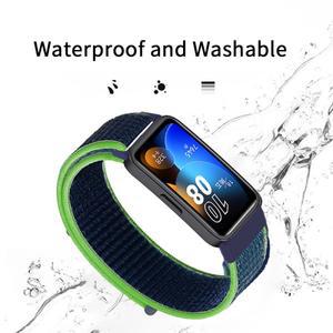 화웨이 밴드 10 8 9 7 액세서리 나일론 루프 스마트 워치 교체용 벨트 스포츠 팔찌