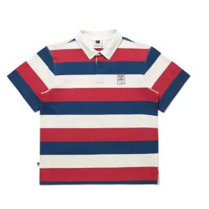 코닥 스트라이프 럭비 카라 반팔 티셔츠 B1 K6223LTS11 RED