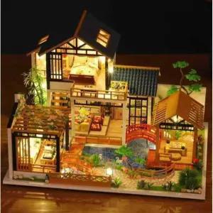 미니어쳐 대형 하우스 DIY 소품 미니어처 빌라 만들기