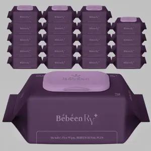 베베앙 고평량 로얄 플러스 물티슈 77g 70매 20팩 캡형