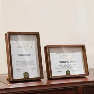 원목 고급 포토프레임 나무액자 A4 A5 액자 인테리어소품