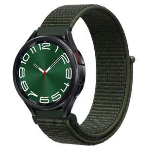 20mm 22mm Nylon Strap for Samsung Galaxy Watch 7 6 5 4/Amazfit Active Max/Balance 2 Breathable Wrist