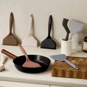 [바겐슈타이거] 실리콘 와이드 뒤집개 계란말이 대형 스패츌러 7color