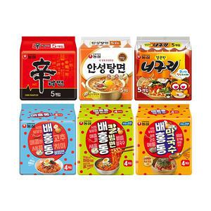 신안너배칼막 (신라면5,안성탕면5,너구리5,배홍동4,배홍동칼빔면4,배홍동막국수4)