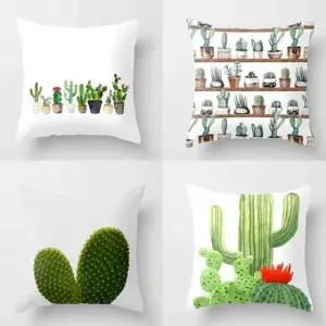 쇼파 선인장팜 쿠션커버(45X45) wVX7+9Pgr