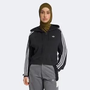 [스타필드 안성 ABC마트] 아디다스 아디컬러 3 스트라이프 숏 지퍼 후디 (JX5280)