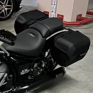 스포츠 바이크 오토바이 내부 방수 패니어 가방 19.5L 강화 보드 잠금 가능 오토바이용 BMW R18 2026년식