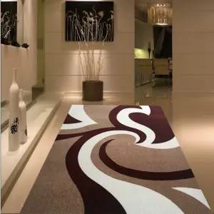 워셔블 두꺼운 모던 거실용 침실서재용 카페트 러그