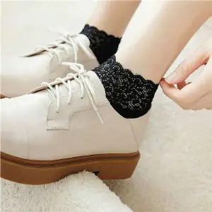 [NS홈쇼핑](알)[밀리마일]논슬립 레이스양말 8종[35787756]