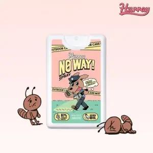 허레이 강아지 해충 방지 스프레이 진드기 퇴치제 휴대용 산책 용품 노웨이 18ml 1개