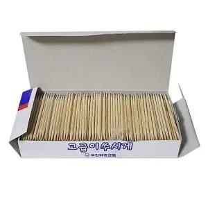 요지통 이쑤시개 자작나무 종이상자
