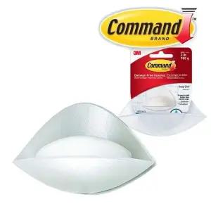 욕실 코멘드 비누받침대 강화플라스틱 3M