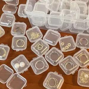 [RIZPICK]볼트수납통 파츠 네일아트 작은소품 내용물확인 큐빅케이스