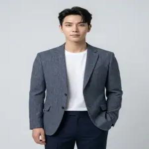 [BY파크랜드][보스트로]멜란지 폴리스판 셋업 자켓-M5BB2210961B