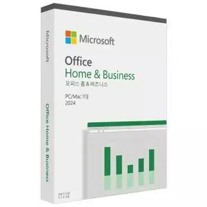 마이크로소프트 Office 2024 Home & Business 기업용 PKC 소프트웨어 영구