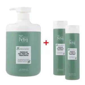 NC 엔씨페트라 프리미엄 티트리 엘피피 LPP 트리트먼트 1000ml+250mlx2 / 손상 염색 두피 겸용