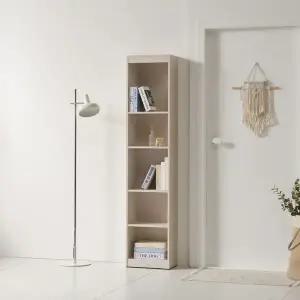 [인터데코](착불) 감성 인테리어 완성 슬림 5단 책장 40cm P0000BPU