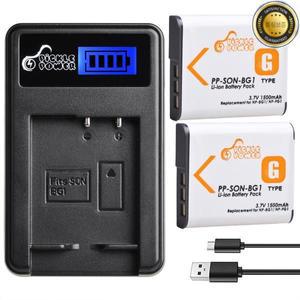 1500mAh NP-BG1 소니 사이버 샷 DSC-H3 H7 H9 H10 W120