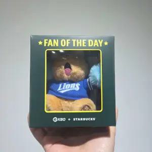 스타벅스 베어리스타 키체인 KBO 삼성라이온즈 키링