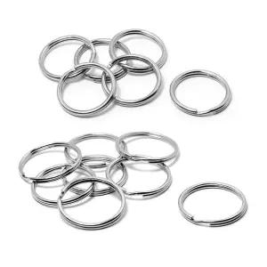 이중 오링 열쇠고리 부자재 키링 20mm 25mm 10개입 열쇠고리부자재 키링부자재